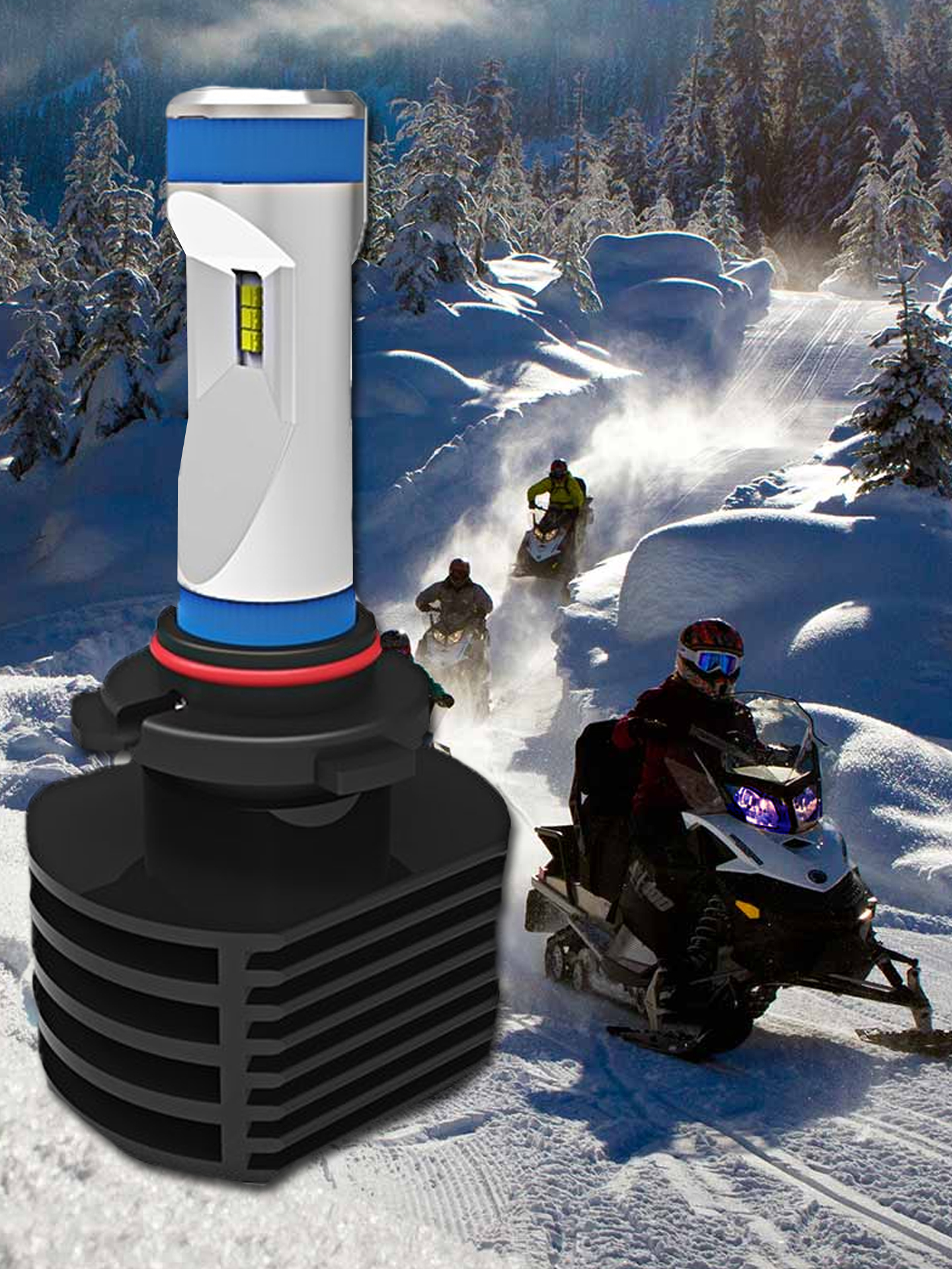 Introducing the Gator LED headlight bulbs for your sled!